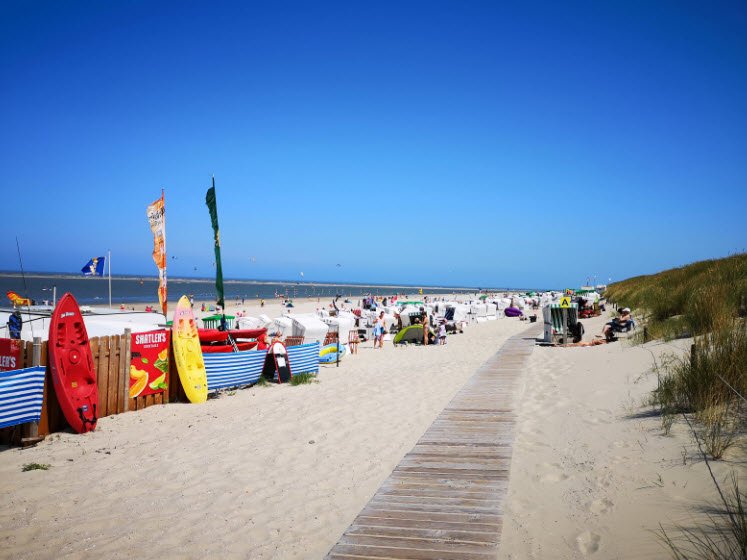 Baltrumer Badestrand , , Germany